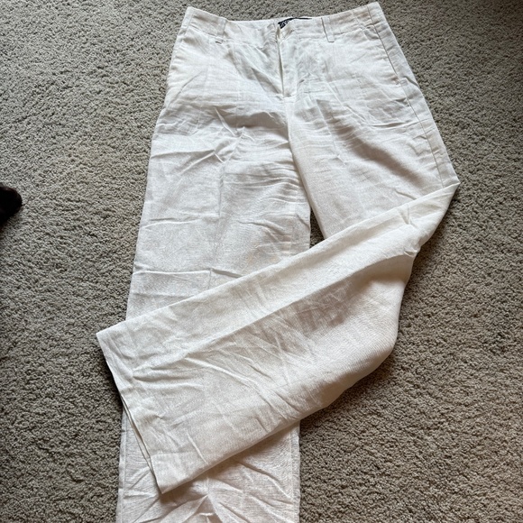 NWOT Zara Linen pants - Picture 1 of 4